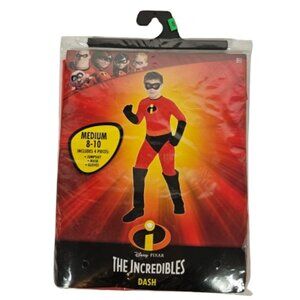 Disney Pixar The Incredibles Dash Costume Size Medium 8-10 Boys Halloween